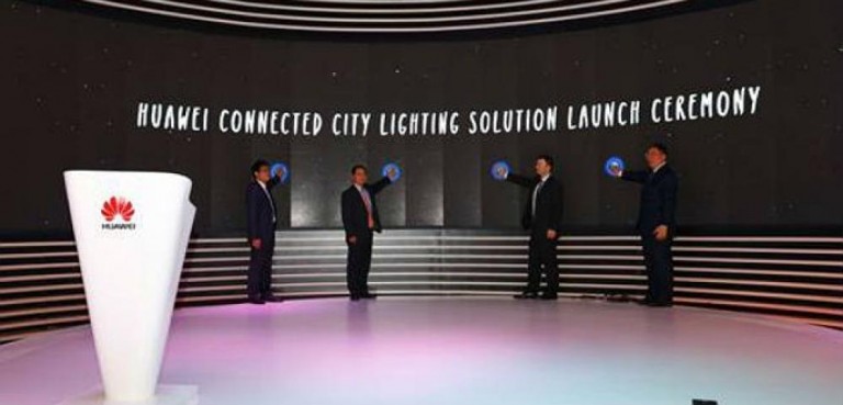 Huawei lança solução de iluminação para cidades conectadas