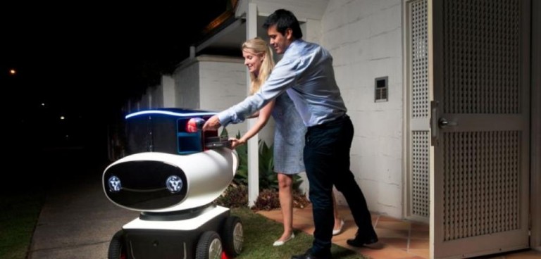 Entrega de pizza? Domino's testa atividade feita por robôs