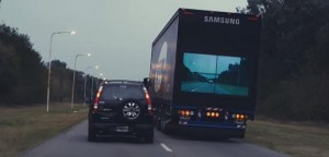 Samsung trabalha na criação em monitores para caminhões