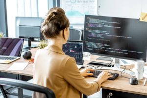 emprego, tecnologia, código