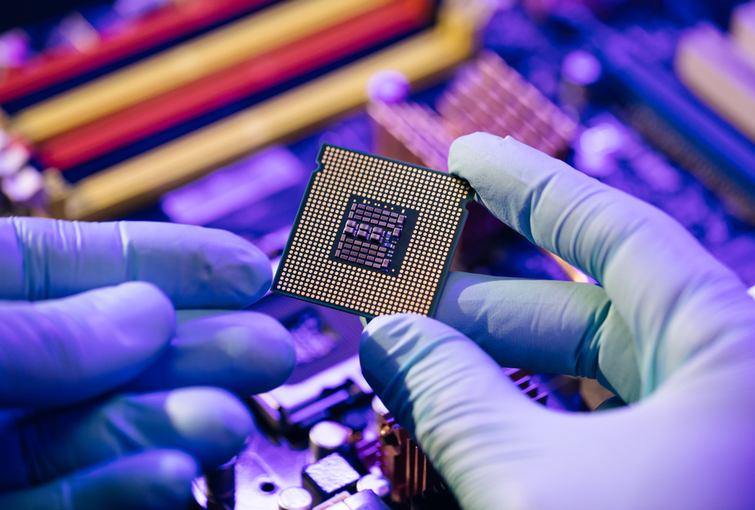 exportação de chips