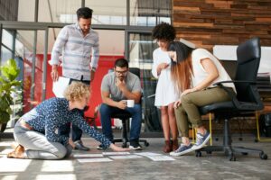 jovens empreendedores