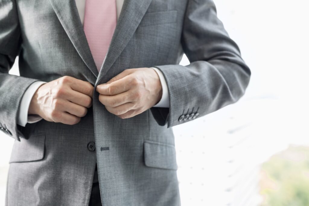 terno, homem, executivo, blazer
