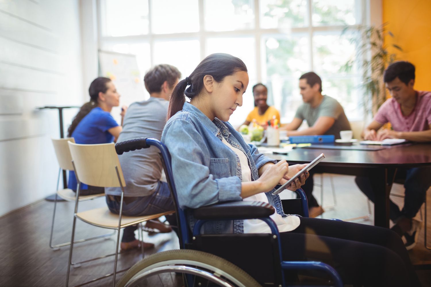 Universia, pessoas com deficiência