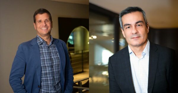 Alexandre Graff, vice-presidente de Parceiros Globais & Alianças da FICO e Pablo Morales, diretor de Parcerias e Alianças na América Latina da FICO falam sobre parceiros da FICO