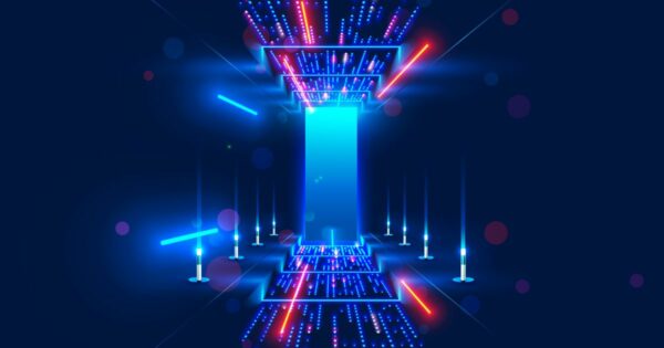 A imagem apresenta um conceito visual futurista relacionado à Inteligência Artificial e tecnologia digital. Detalhes principais: Elemento central: Um circuito eletrônico estilizado com a sigla “AI” no centro, representando um processador ou núcleo de inteligência artificial. Linhas conectadas irradiam do chip, formando uma rede que simboliza conectividade e processamento avançado. Ícones ao redor: Cadeado (segurança digital). Globo com WWW (internet e conectividade global). Wi-Fi (conexão sem fio). Envelope (comunicação digital). Engrenagens (automação e processos). Lâmpada (inovação e ideias). Alvo (precisão e estratégia). Usuários (interação humana). Carrinho de compras (e-commerce). Contexto físico: Uma mão aberta sustentando a projeção digital, sugerindo controle ou domínio sobre a tecnologia. Fundo escuro com iluminação suave, destacando os elementos digitais em tons de branco e azul brilhante, criando uma estética moderna e tecnológica. Essa imagem transmite inovação, integração de IA em diferentes áreas (segurança, comunicação, automação, comércio) e transformação digital. pib, AIops, ceos, qualcomm