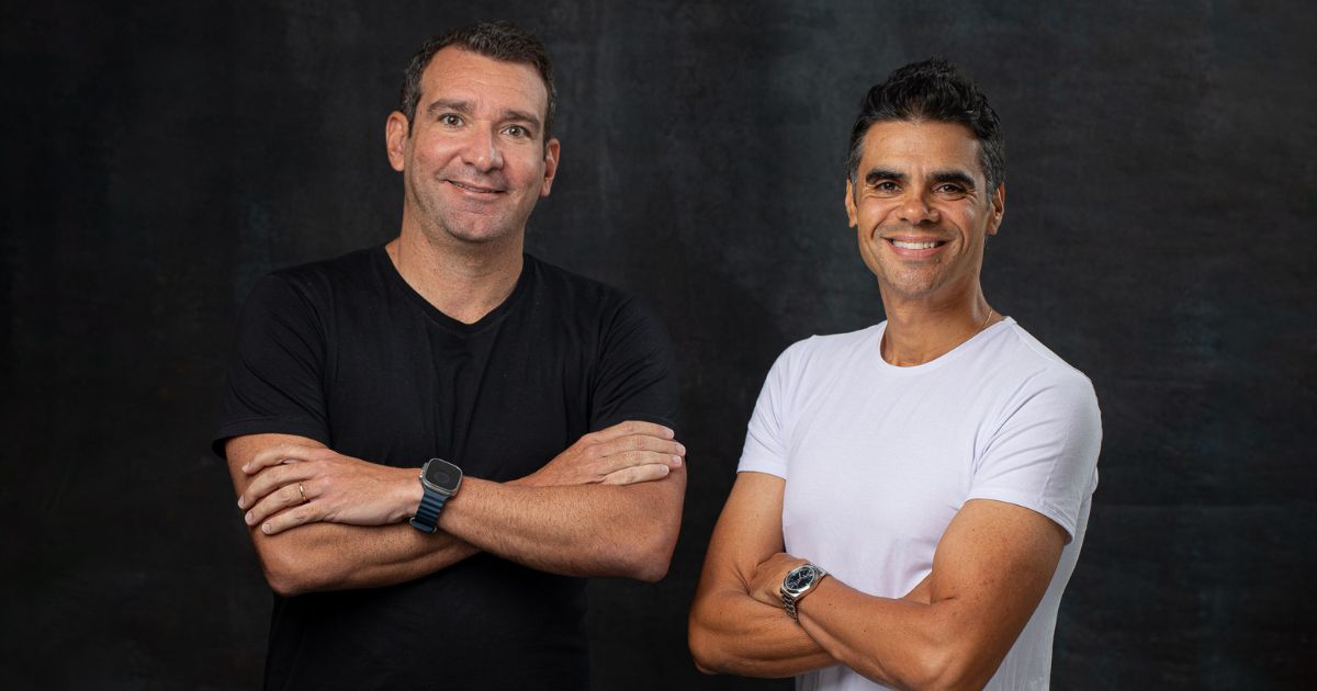 Marcio Santana, CEO da Softplan, Ionan Fernandes, CEO da Starian