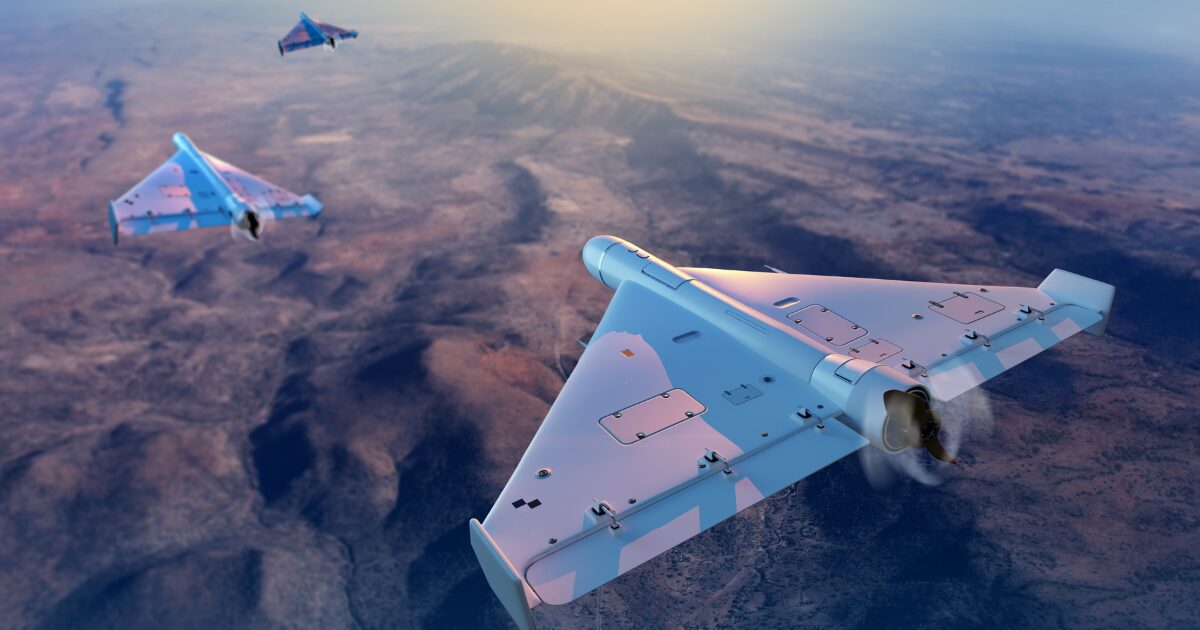 drones militares, saronic